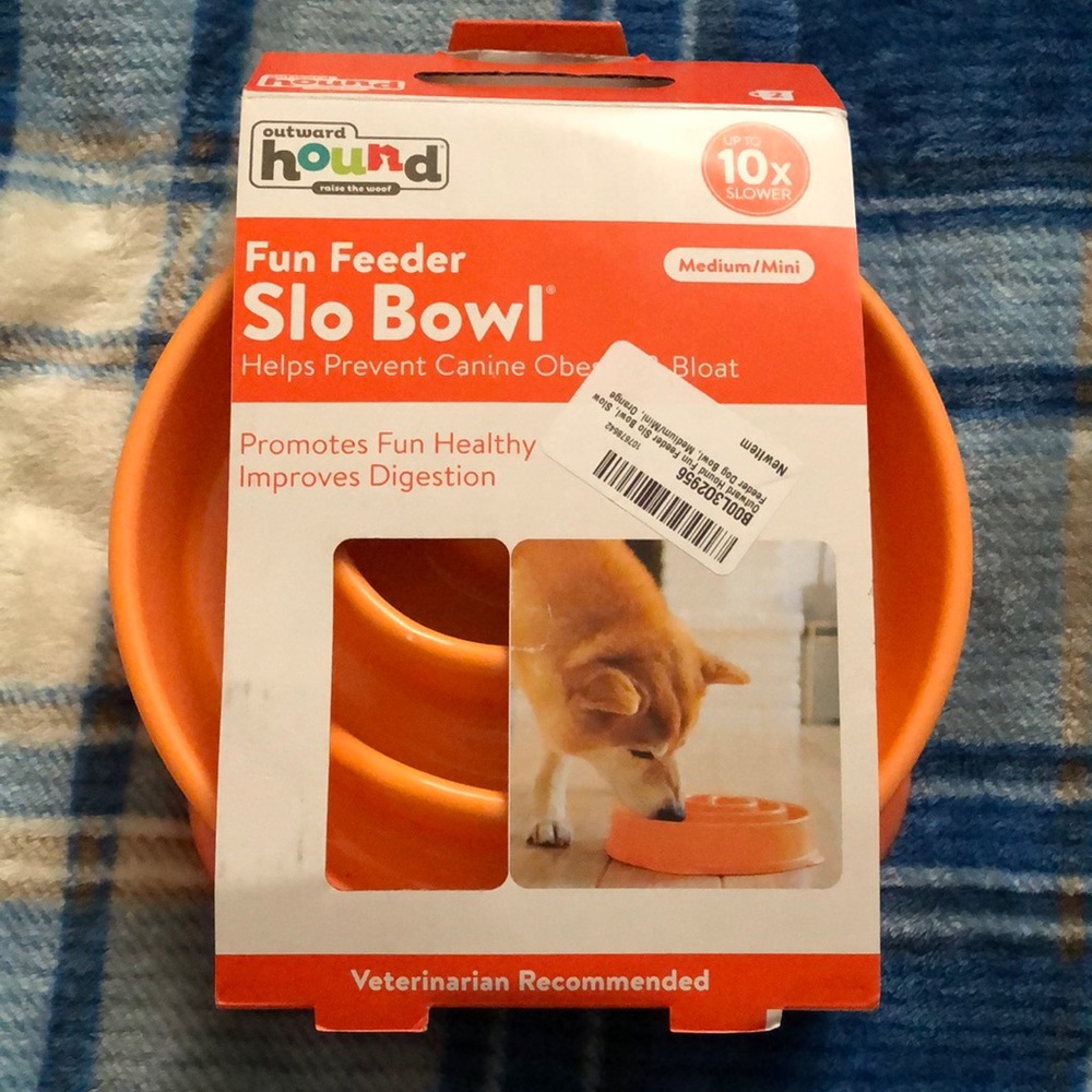 Never Used Fun Feeder Slo Bowl
